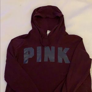 PINK pull over hoodie